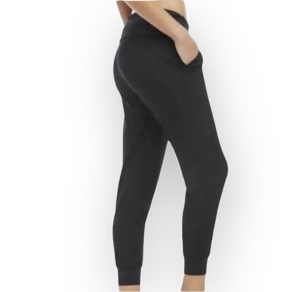 Fabletics Labaree women’s fold-over slouch joggers size L black athletic active